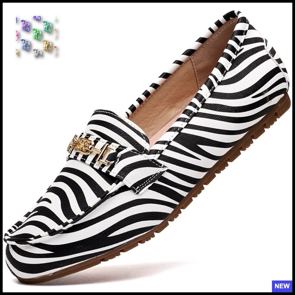 Women's Loafers Slip On Flats Comfort Walking Shoes Elegant Casual Work Wear